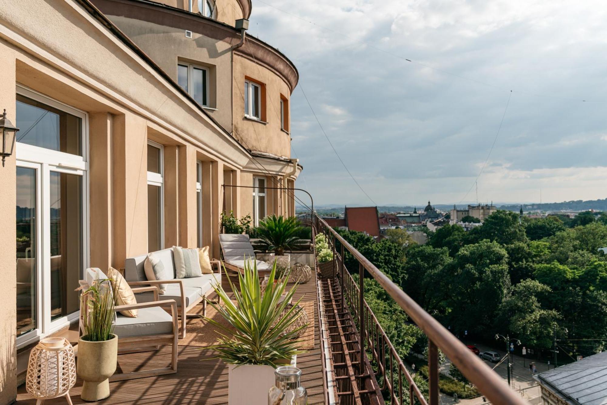 Apartamento Penthouse Panorama - Loftaffair Cracovia Exterior foto