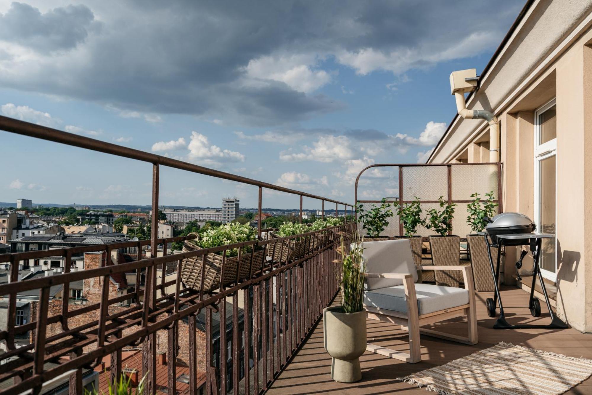 Apartamento Penthouse Panorama - Loftaffair Cracovia Exterior foto