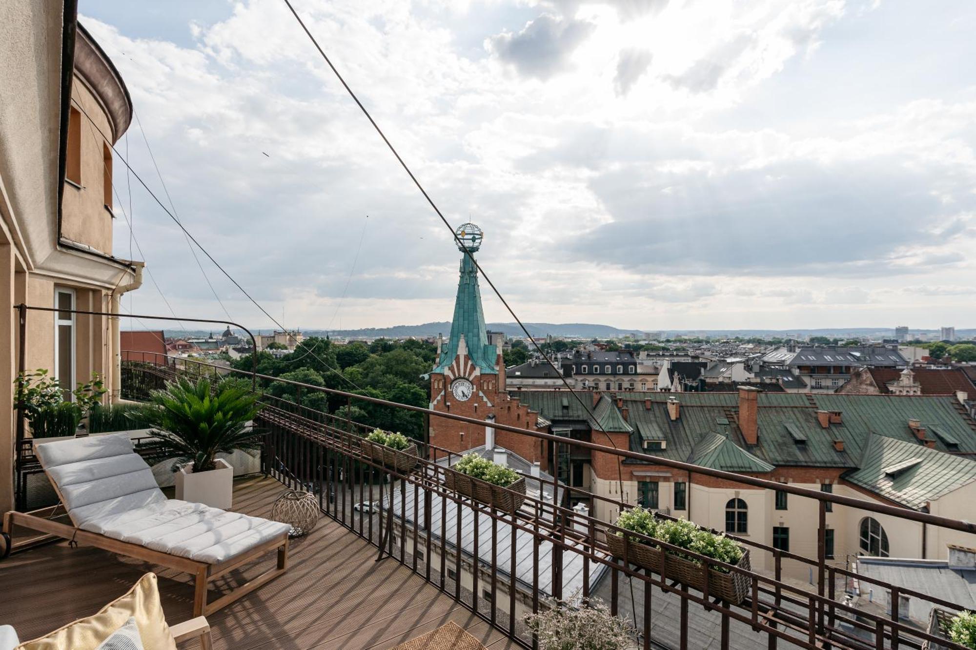 Apartamento Penthouse Panorama - Loftaffair Cracovia Exterior foto